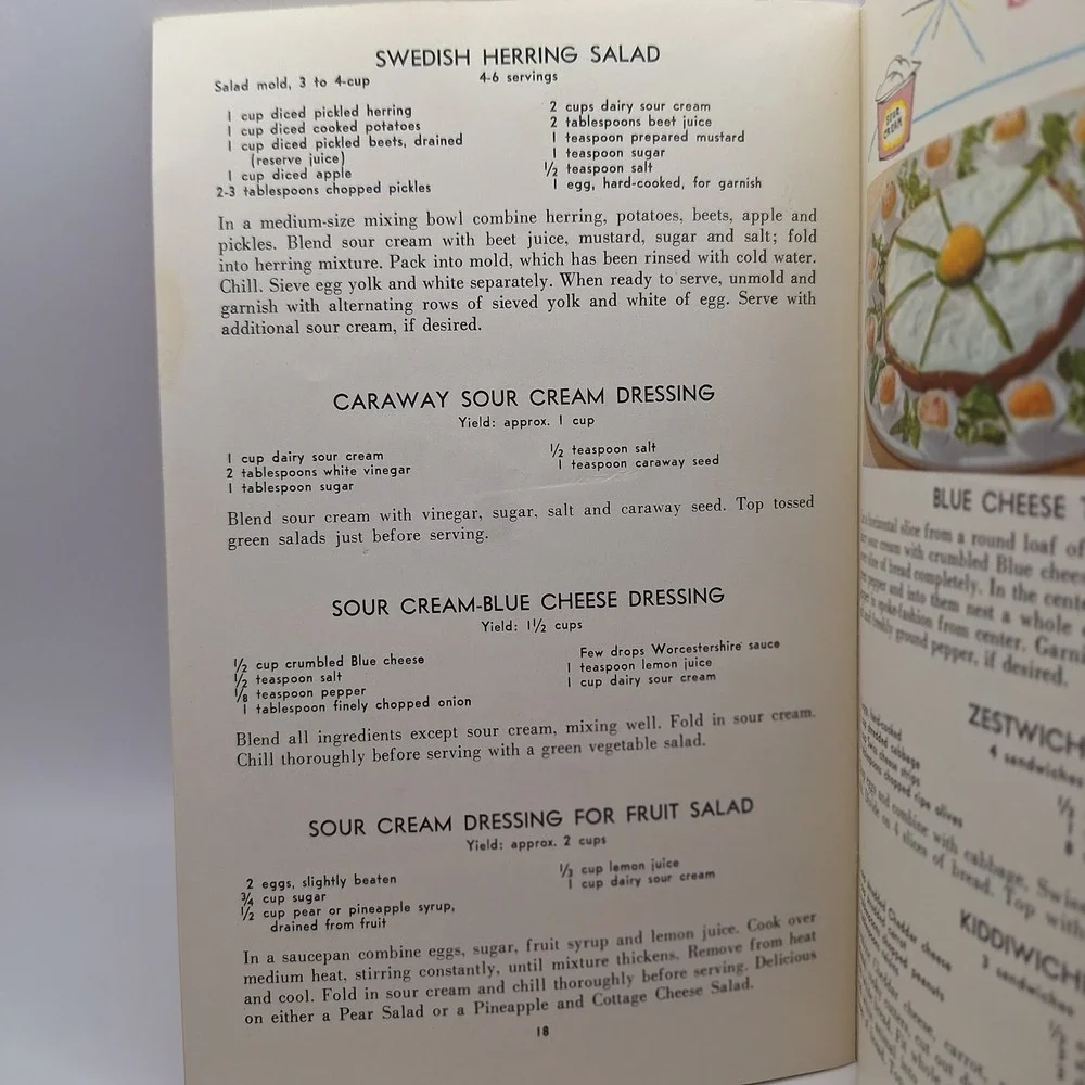 American Dairy Association sour cream